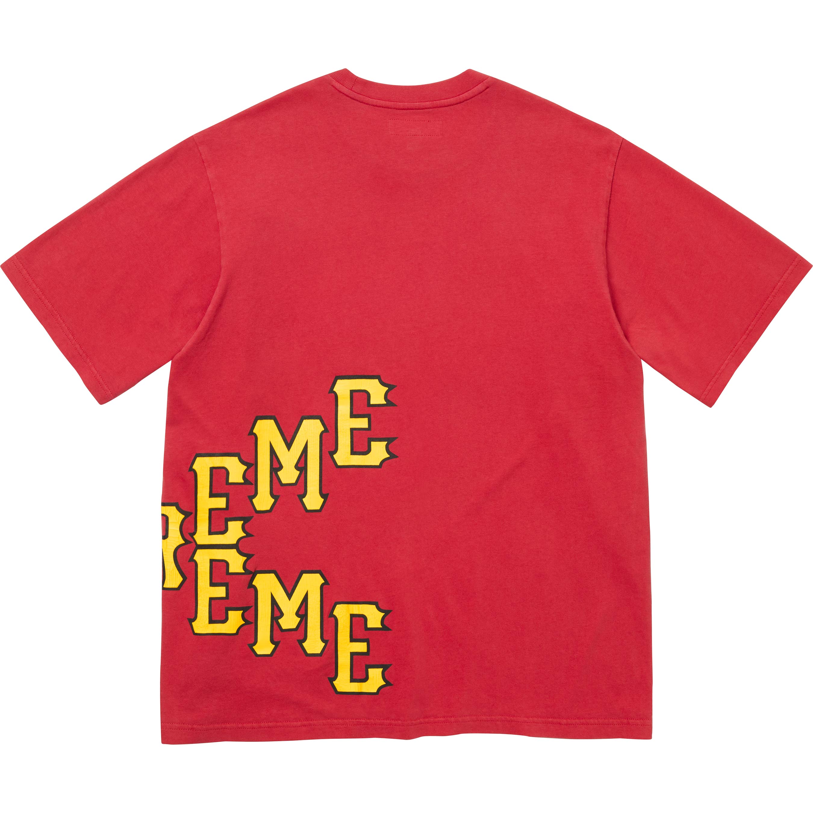 Cracked Spellout S/S Top view 4